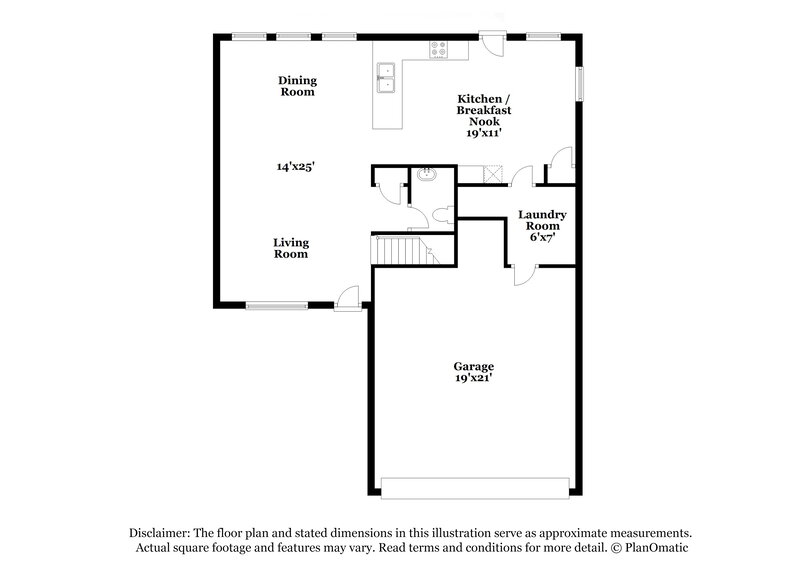 2,210/Mo, 13146 Cutler Ridge Ln Houston, TX 77044 Floor Plan View 2