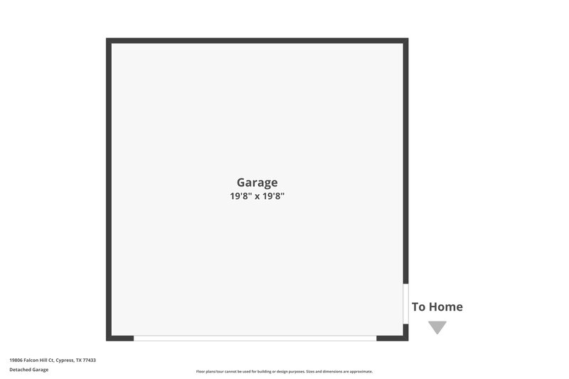1,810/Mo, 19806 Falcon Hill Ct Cypress, TX 77433 Floor Plan View 2