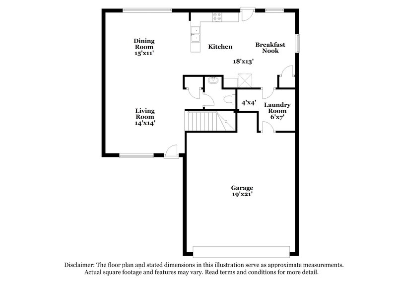 2,135/Mo, 12243 Noco Dr Tomball, TX 77375 Floor Plan View