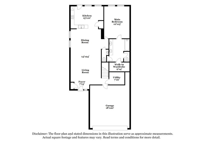 2,040/Mo, 13054 Rose Landing Dr Houston, TX 77070 Floor Plan View 2