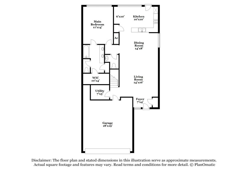 2,170/Mo, 9446 Green Mills Dr Houston, TX 77070 Floor Plan View