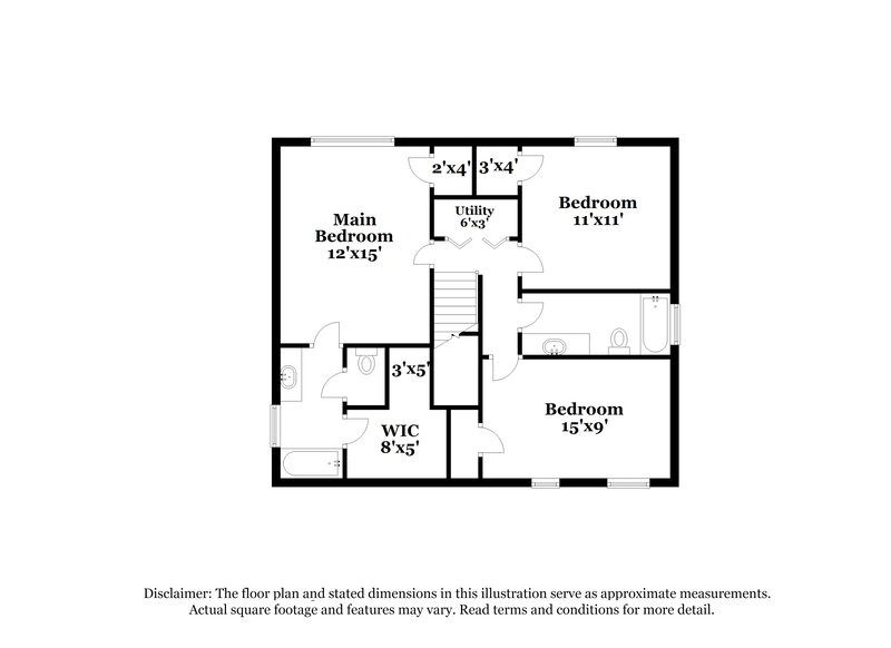 2,660/Mo, 8715 Deer Meadow Dr Houston, TX 77071 Floor Plan View 2