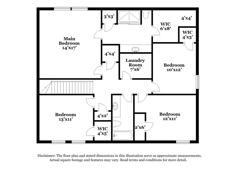 2,185/Mo, 4029 Fringe Tree Ln Brookshire, TX 77423 Floor Plan View 2