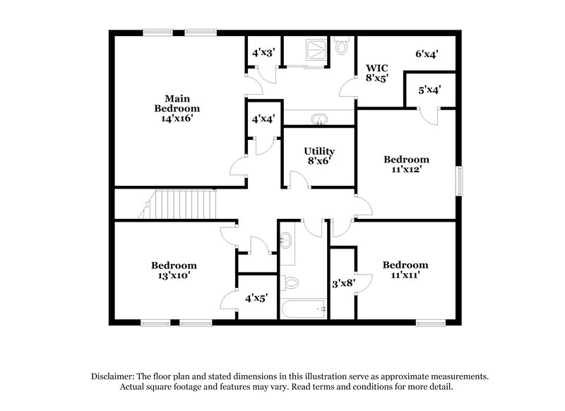 2,335/Mo, 4076 Scarlet Oak Ln Brookshire, TX 77423 Floor Plan View 2