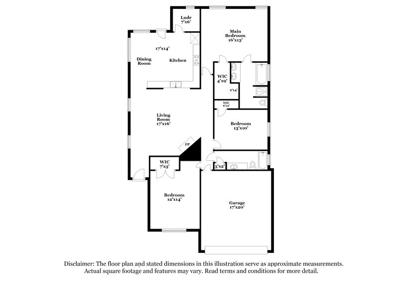 2,580/Mo, 19342 Grand Colony Ct Katy, TX 77449 Floor Plan View