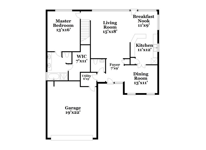 2,160/Mo, 18707 Timber Spring Dr Humble, TX 77346 Floor Plan View