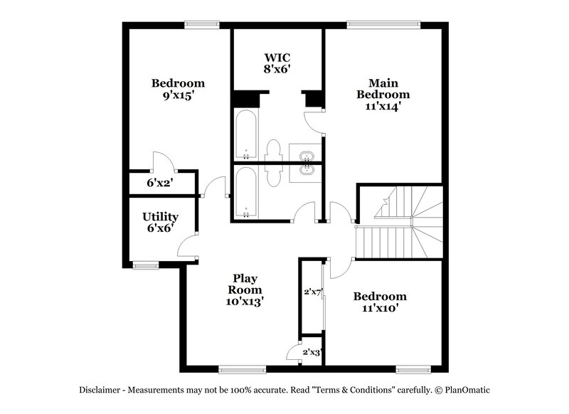 2,650/Mo, 11766 Rolling Stream Dr Tomball, TX 77375 Floor Plan View