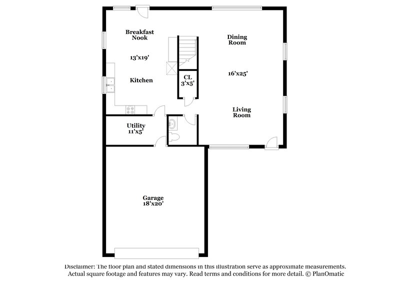 2,155/Mo, 19519 Ingham Dr Katy, TX 77449 Floor Plan View