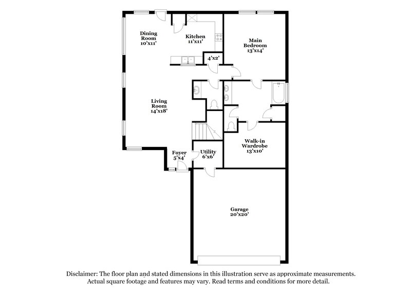 2,075/Mo, 2702 Mesquite Ridge Dr Houston, TX 77073 Floor Plan View
