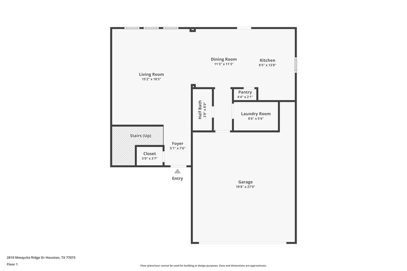 1,990/Mo, 2810 Mesquite Ridge Dr Houston, TX 77073 Floor Plan View