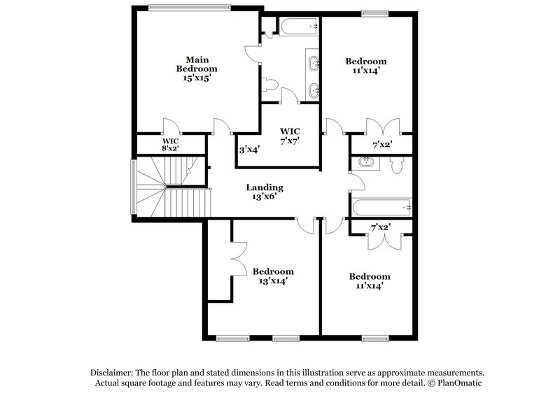 1,955/Mo, 2630 Mesquite Ridge Dr Houston, TX 77073 Floor Plan View 2