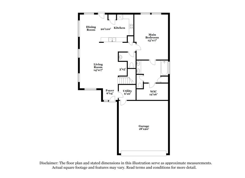 2,100/Mo, 21803 Octavia Way Houston, TX 77073 Floorplan View