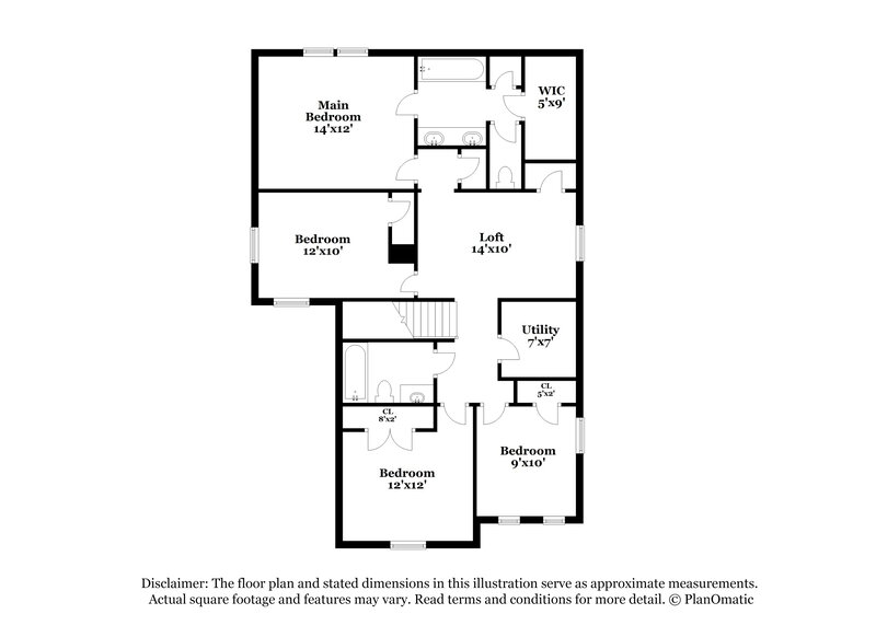 2,205/Mo, 15022 Silhouette Ridge Dr Humble, TX 77396 Floor Plan View
