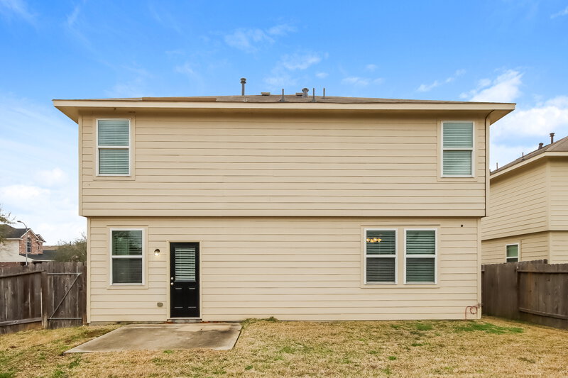 2,330/Mo, 2702 Charming River Dr Spring, TX 77373 Rear View