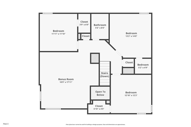 1,880/Mo, 2818 Mesquite Ridge Dr Houston, TX 77073 Floor Plan View 2