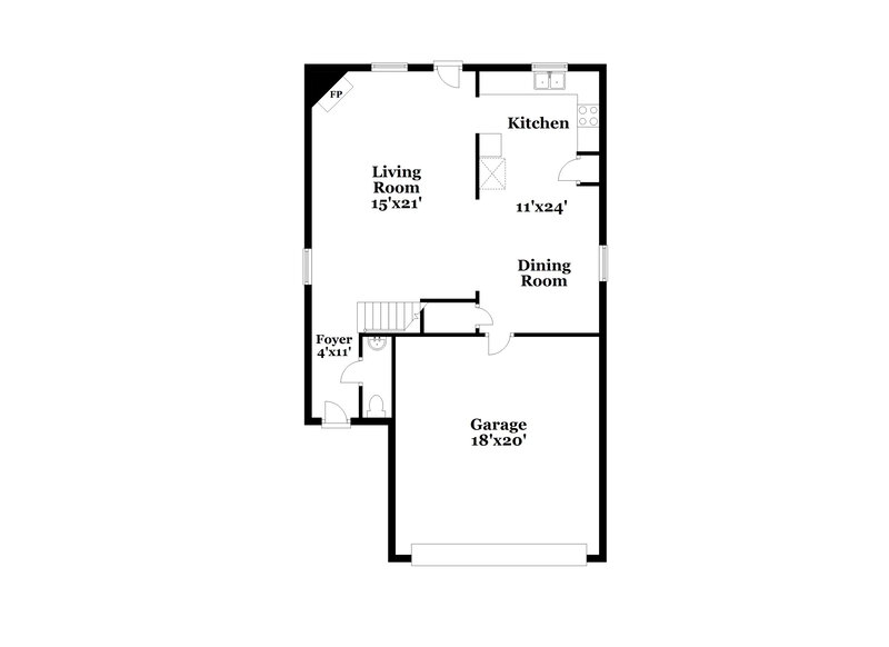 1,850/Mo, 19506 Sandy Woods Dr Tomball, TX 77375 Floor Plan View 2