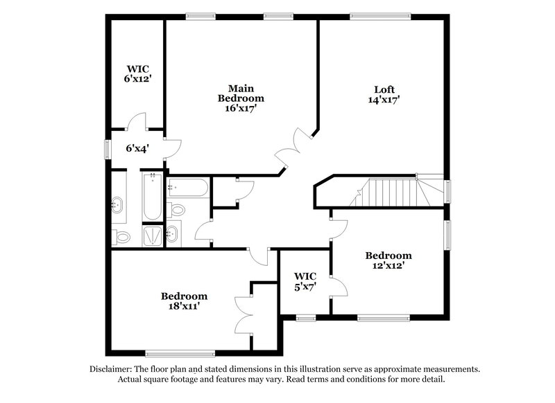 1,850/Mo, 9618 Eagle Eye Ln Sugar Land, TX 77498 Floorplan View