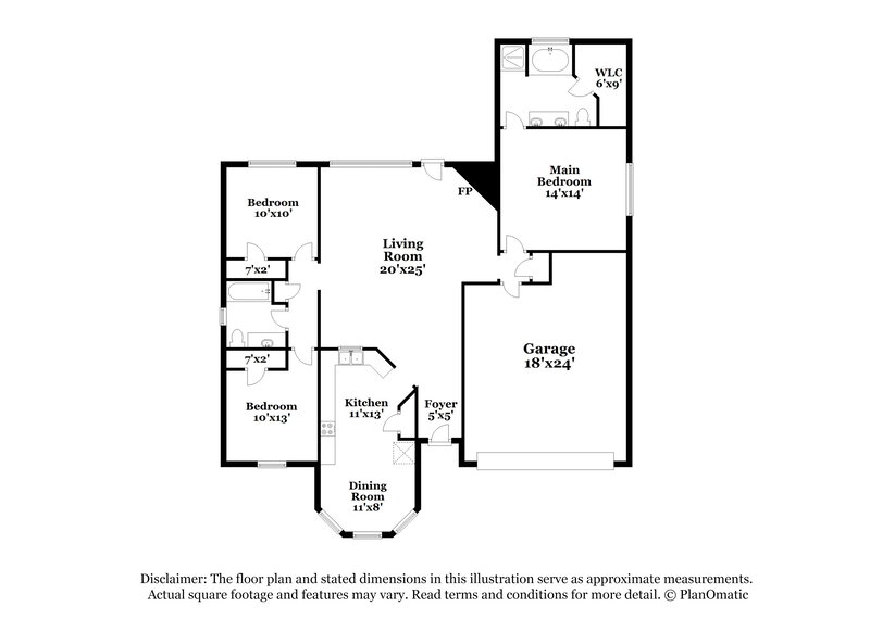 1,950/Mo, 2614 Sherwood Hollow Ln Kingwood, TX 77339 Floor Plan View