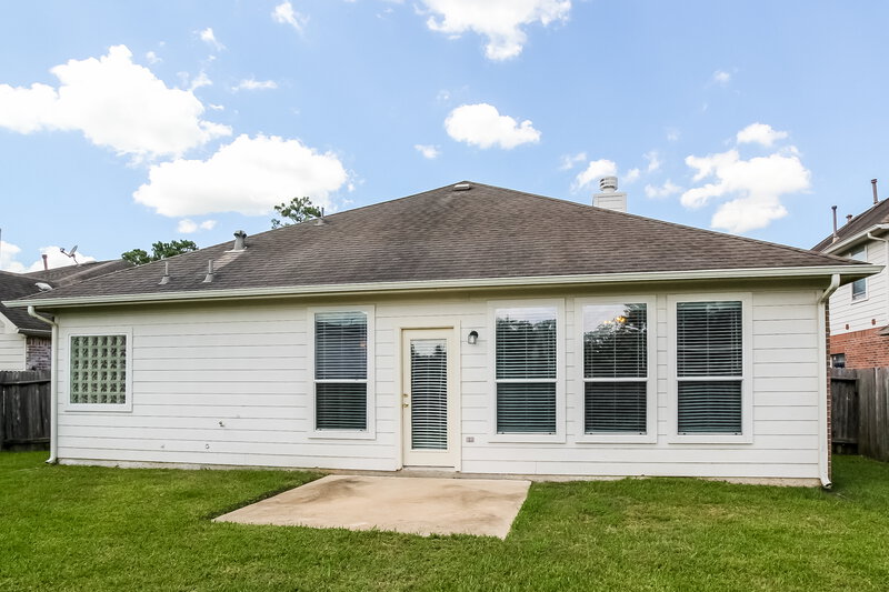 2,015/Mo, 3034 Peerless Pass Ct Spring, TX 77373 Rear View