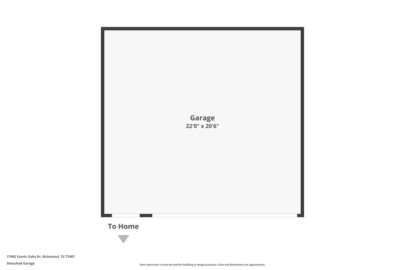 2,055/Mo, 17902 Scenic Oaks Dr Richmond, TX 77407 Floor Plan View