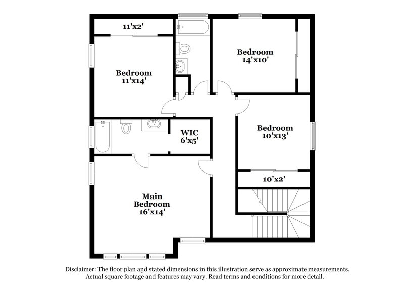 2,620/Mo, 19854 Laurel Trail Dr Cypress, TX 77433 Floor Plan View