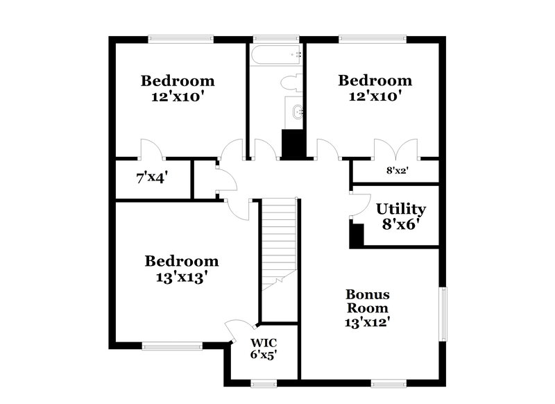 1,885/Mo, 2703 Cypress Island Dr Houston, TX 77073 Floorplan View 2