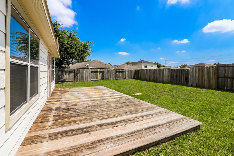 2,085/Mo, 7710 Painted Desert Dr Cypress, TX 77433 Rear View