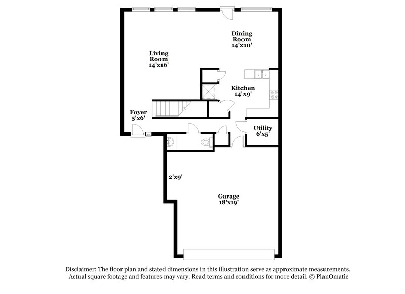2,205/Mo, 4615 Daisy Meadow Dr Katy, TX 77449 Floor Plan View
