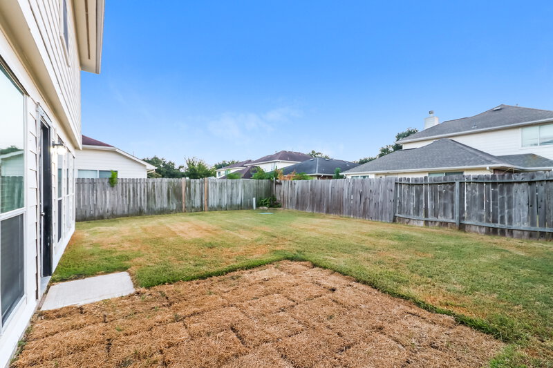 2,205/Mo, 4615 Daisy Meadow Dr Katy, TX 77449 Rear View