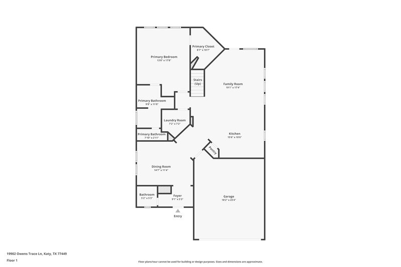 0/Mo, 19902 Owens Trace Ln Katy, TX 77449 Floor Plan View