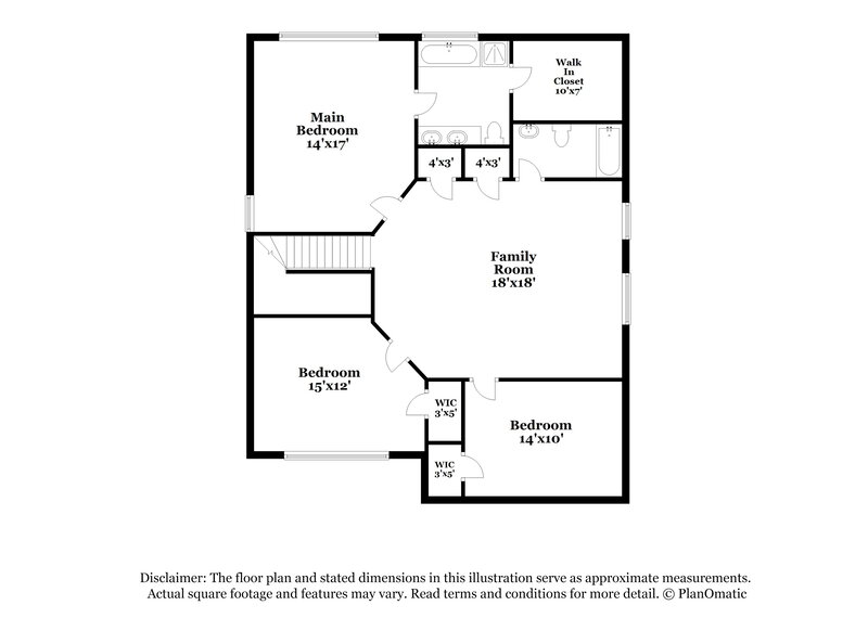 2,470/Mo, 1810 Skipwood Dr Missouri City, TX 77489 Floor Plan View 2