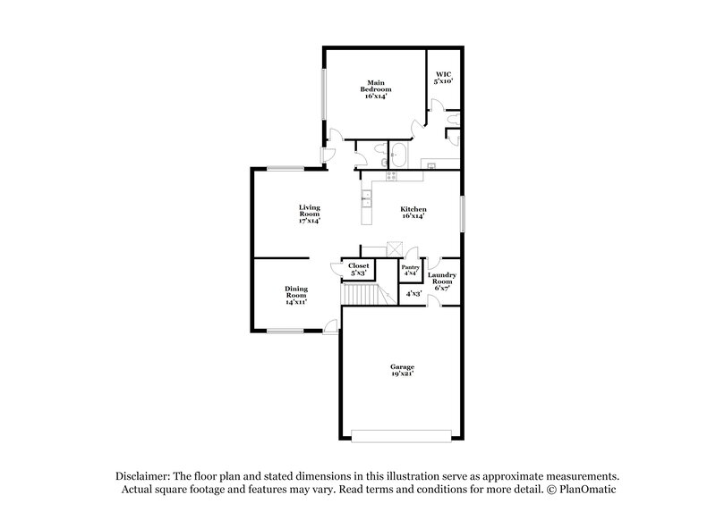 2,460/Mo, 13147 Sandhill Park Ln Houston, TX 77044 Floor Plan View