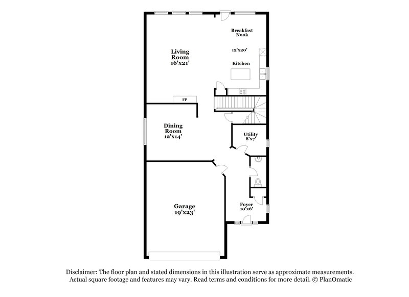 2,300/Mo, 19107 Remington Grove Ct Cypress, TX 77433 Floorplan View