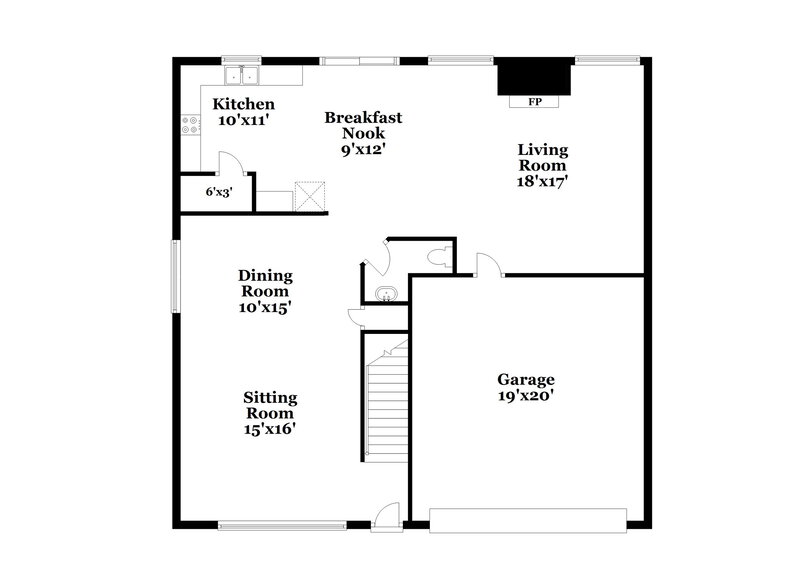2,045/Mo, 19919 Big Timber Dr Humble, TX 77346 Floor Plan View