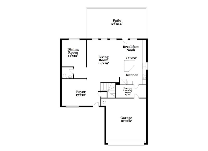 2,900/Mo, 21018 White Shore Ln Spring, TX 77379 Floor Plan View