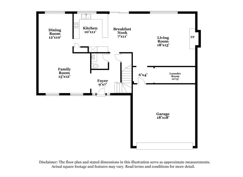 2,320/Mo, 10218 Ash Fork Dr Houston, TX 77064 Floor Plan View