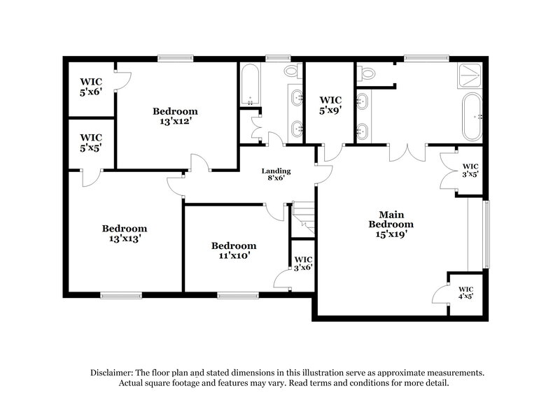 2,320/Mo, 10218 Ash Fork Dr Houston, TX 77064 Floor Plan View 2