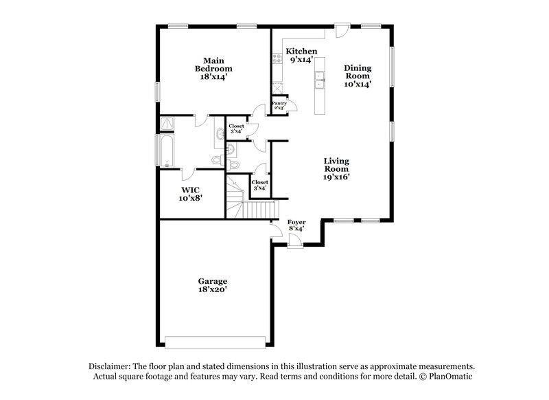 2,350/Mo, 19811 Breezy Cove Ct Tomball, TX 77375 Floor Plan View