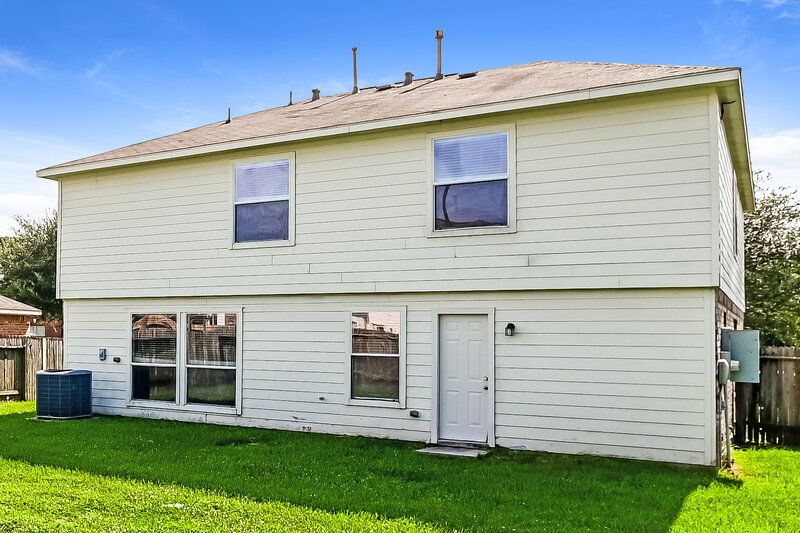 1,875/Mo, 24014 Blossom Crest Ln Spring, TX 77373 Rear View