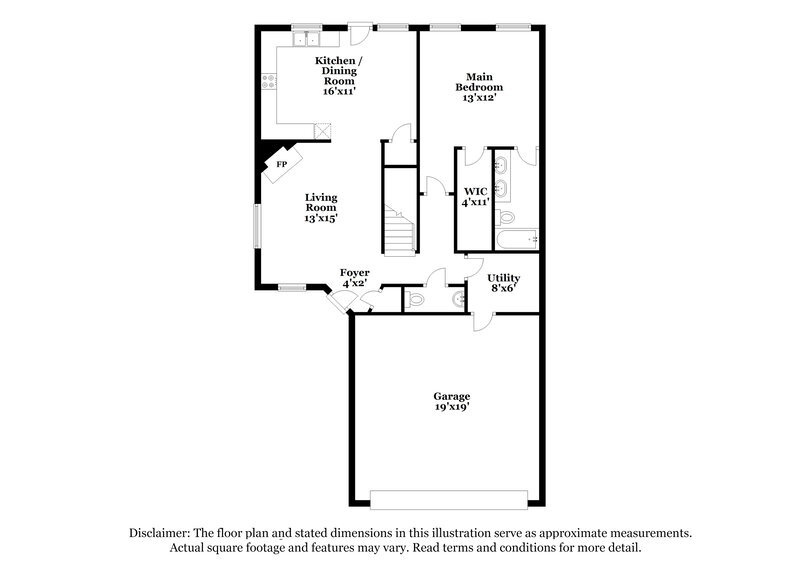 2,135/Mo, 13007 Fenland Field Ln Houston, TX 77047 Floor Plan View