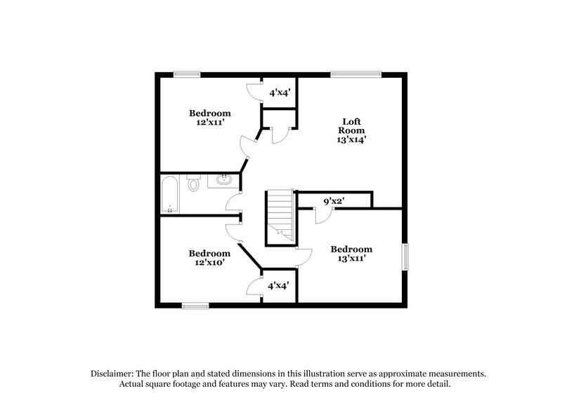 2,135/Mo, 13007 Fenland Field Ln Houston, TX 77047 Floor Plan View 2