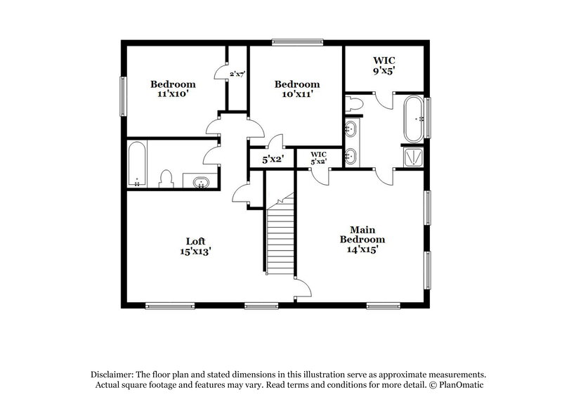 1,860/Mo, 2122 Pine Croft Dr Humble, TX 77396 Floor Plan View 2