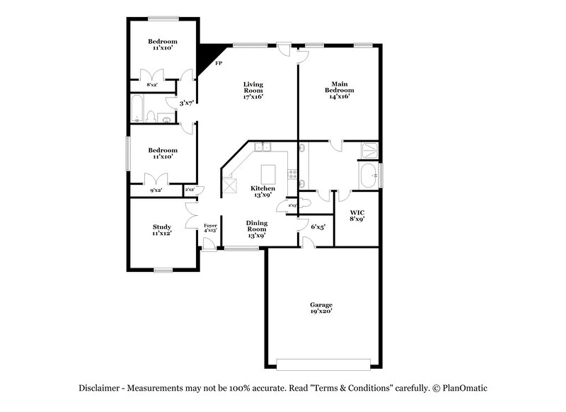 1,935/Mo, 19719 Faye Oaks Ct Humble, TX 77346 Floor Plan View