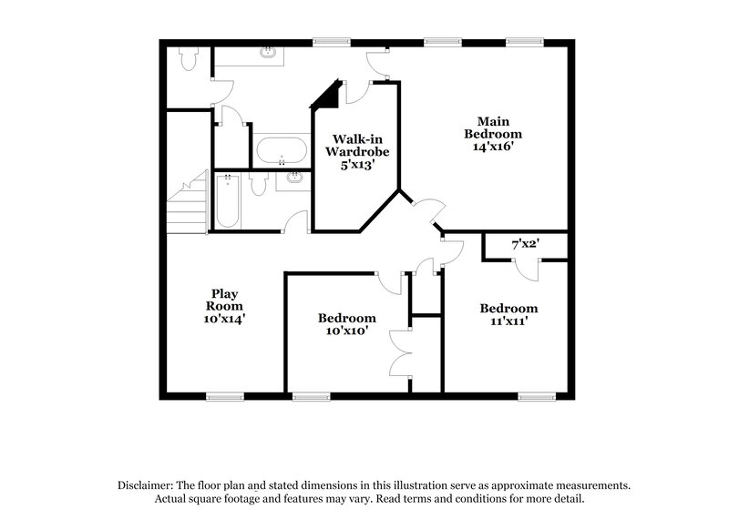 2,220/Mo, 29422 Legends Glen Dr Spring, TX 77386 Floor Plan View 2