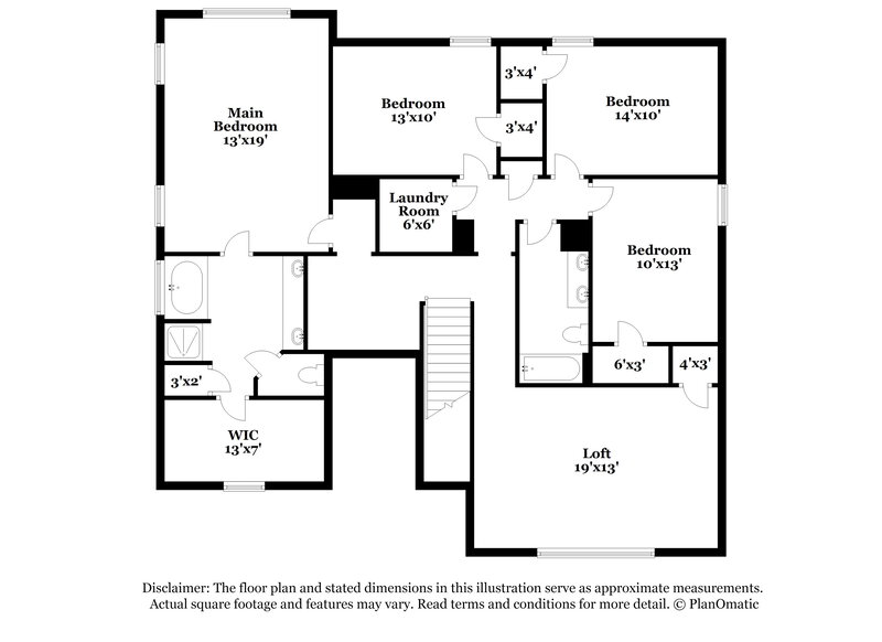 2,685/Mo, 7306 Leens Lodge Ln Humble, TX 77346 Floor Plan View 2