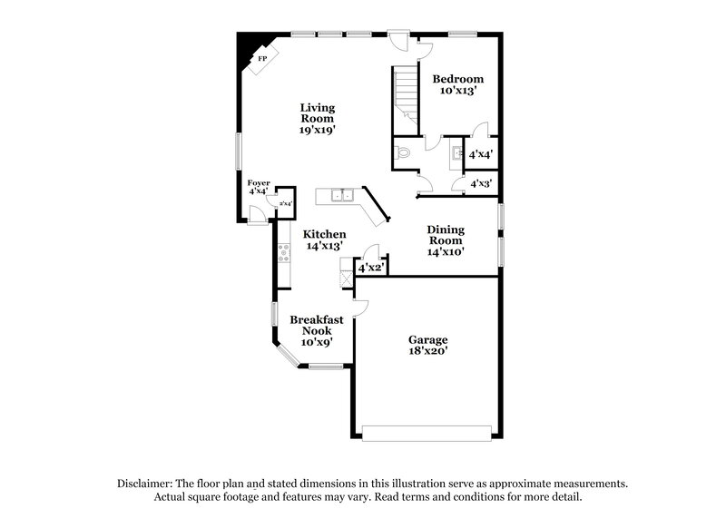 2,220/Mo, 12226 Carriage Oak Cir Humble, TX 77346 Floor Plan View