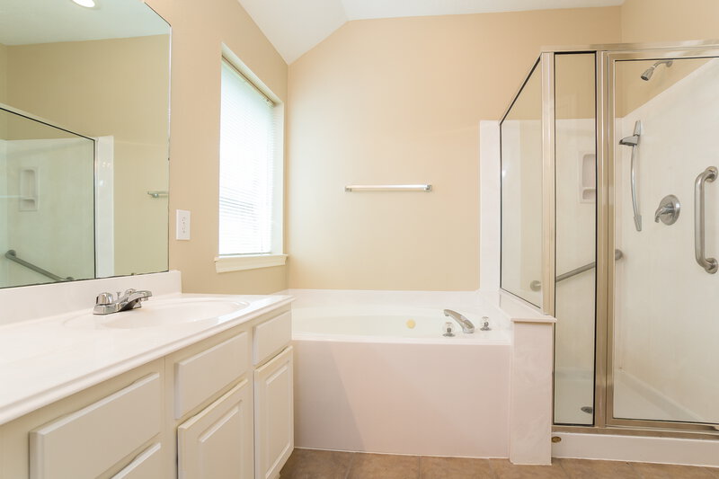 1,710/Mo, 18503 Atasca Woods Way Humble, TX 77346 Master Bathroom View