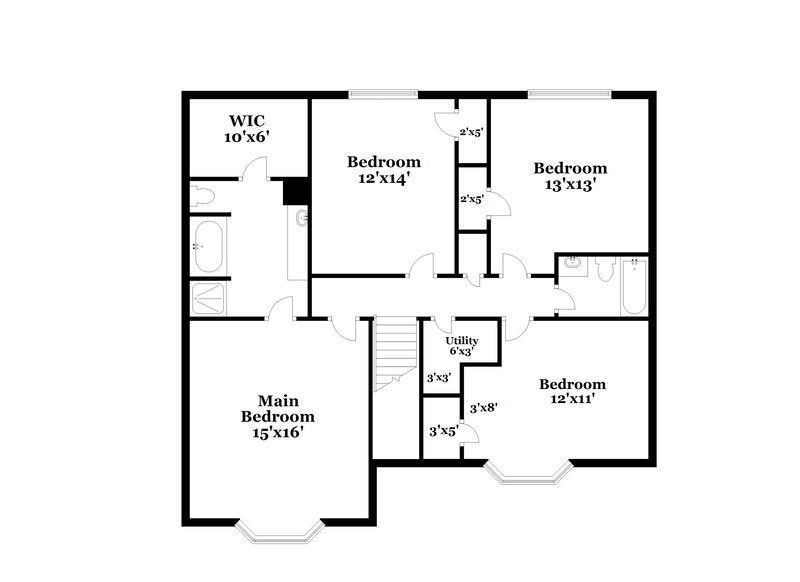 2,920/Mo, 12614 Pine Bush Dr Houston, TX 77070 Floor Plan View 2
