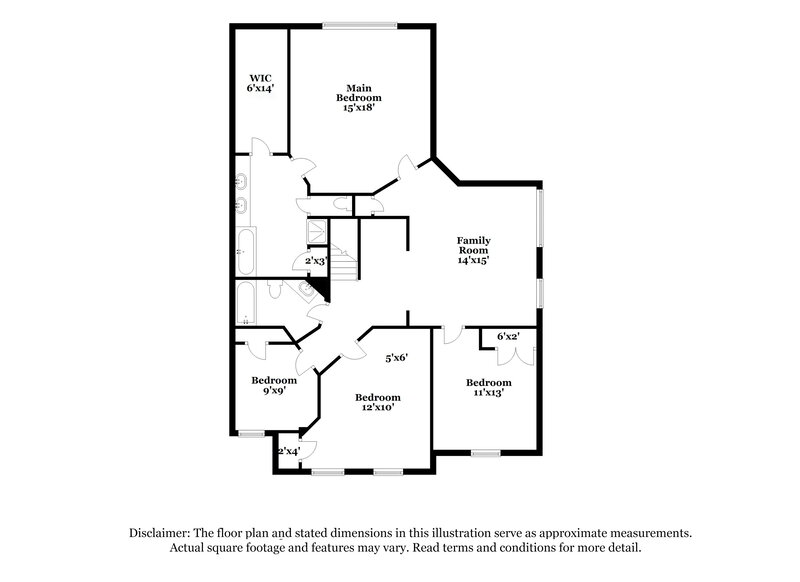 2,385/Mo, 3311 Manor Tree Ln Houston, TX 77068 Floor Plan View