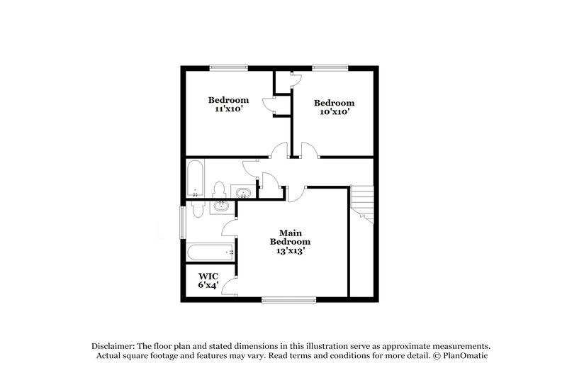 1,710/Mo, 1671 Nichole Woods Dr Houston, TX 77047 Floorplan View 2